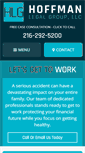 Mobile Screenshot of hoffmanlegalgroup.com